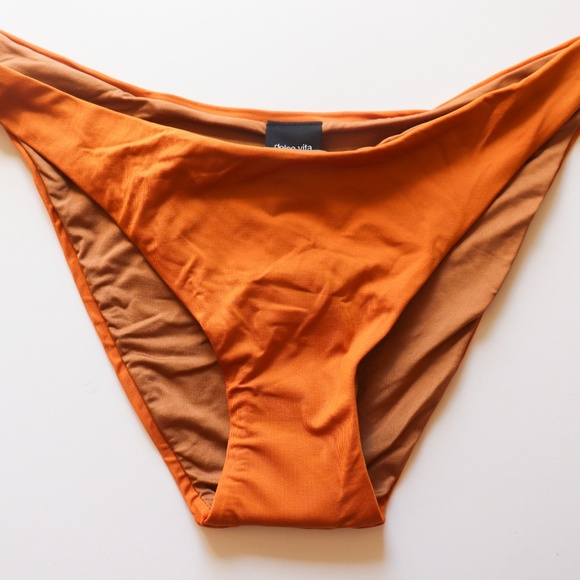 Dolce Vita High Cut Bikini in Caramel Size M - Picture 2 of 3